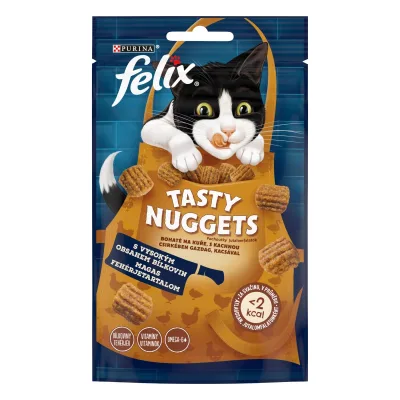 Felix Tasty Nuggets jutalomfalat - csirke, kacsa 50 g akció