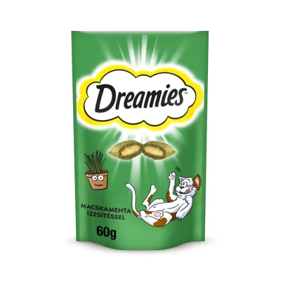 Dreamies jutalomfalat macskamenta ízesítéssel 60 g akció