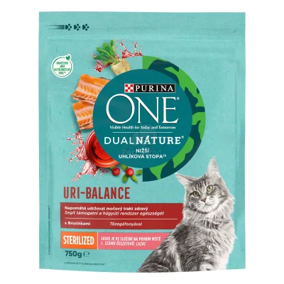 Purina ONE DualNature Cranberry lazaccal 750 g akció