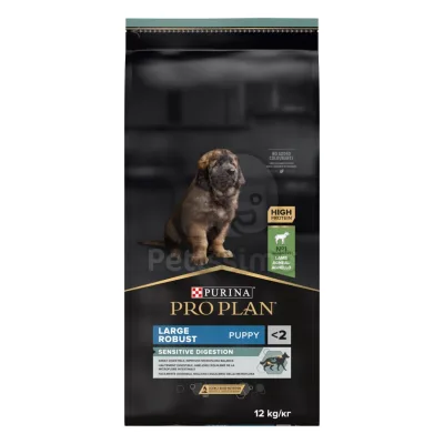 Pro Plan Large Robust Puppy Sensitive Digestion - bárányban gazdag száraz kutyaeledel 2 x 12 kg akció