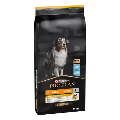 Pro Plan All Sizes Adult Light/Sterilised - halban gazdag száraz kutyaeledel 2 x 14 kg akció