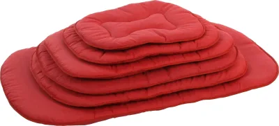Flamingo Firenze ovális kutyafekhely - piros 1 db (A: 97cm B: 61cm C: 3cm) akció