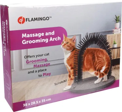 Flamingo ívelt masszázskefe 1 db akció