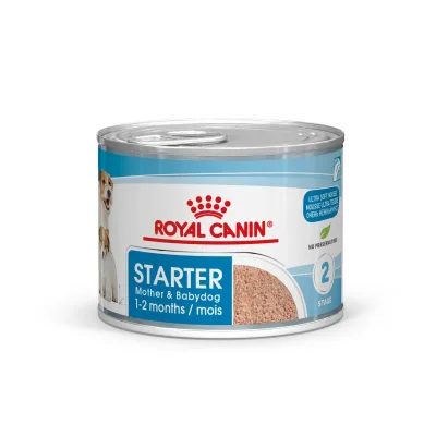 Royal Canin Starter Mother & Babydog Mousse - kölyökkutya pépes nedves táp 12 x 195 g akció