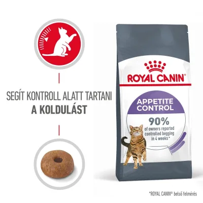 Royal Canin Appetite Control Care - étvágyat kontrolláló felnőtt macska száraz táp 400 g akció