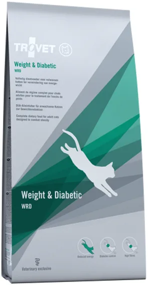 Trovet Weight And Diabetic Cat (WRD) 3 kg Lejárat: 2026.11.26 akció