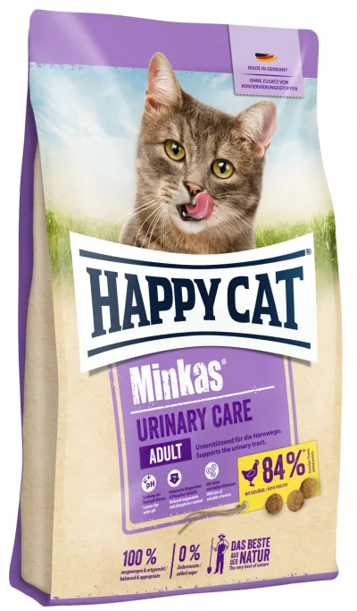 Happy Cat Minkas Urinary Care - baromfi 10 kg akció