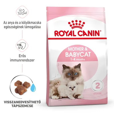 Royal Canin Mother & Babycat -  kölyök és anya macska száraz táp 2 kg akció