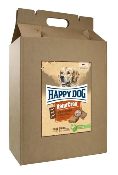 Happy Dog NaturCroq Müsli-Ecken - csirkés müzliszeletek kutyáknak 5 kg akció