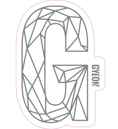 Gyeon G Sticker Silver (400 mm x 254,8 mm) matrica akció