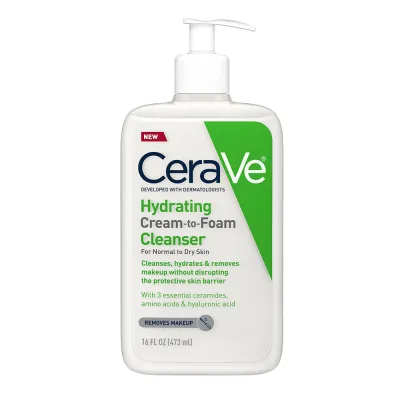 CERAVE Habzó krémtisztító (473ml) akció