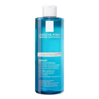 LA ROCHE-POSAY Kerium extra kímélő fiziológiás sampon (400ml) akció