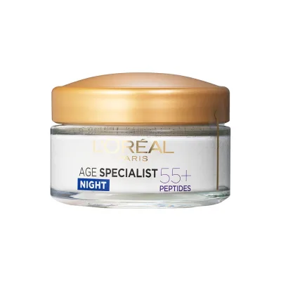 L'ORÉAL PARIS Age Specialist éjszakai arckrém 55+ (50ml) akció