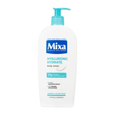 MIXA Hyaluronic Hydrate intenzíven hidratáló testápoló (400ml) akció