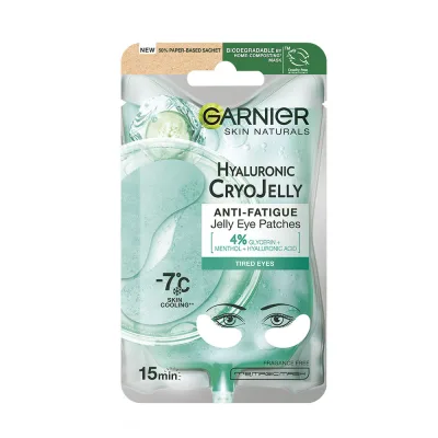 GARNIER SKIN NATURALS Cryo Jelly szemkörnyékmaszk -7°C cryo hűsítő hatással (5g) akció