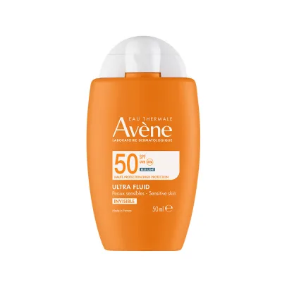 AVÈNE Suncare ULTRA FLUID Invisible fényvédő SPF50 (50ml) akció