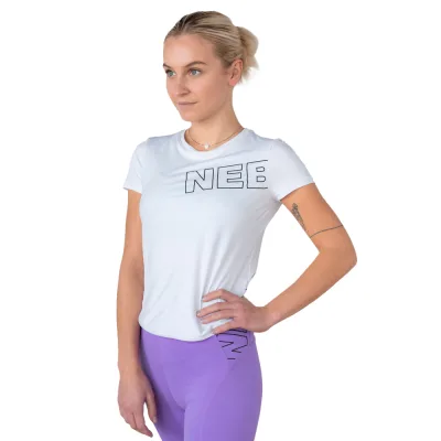Funkcionális női póló Nebbia FIT Activewear 440 fehér S akció