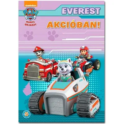 Mancs Őrjárat: Everest akcióban! foglalkoztató könyv akció