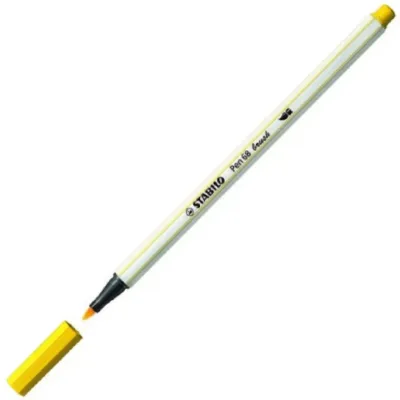 Stabilo: Pen 68 brush ecsetfilc sárga akció