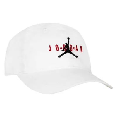 Jordan Jan Curve Brim Adjustable Hat White akció