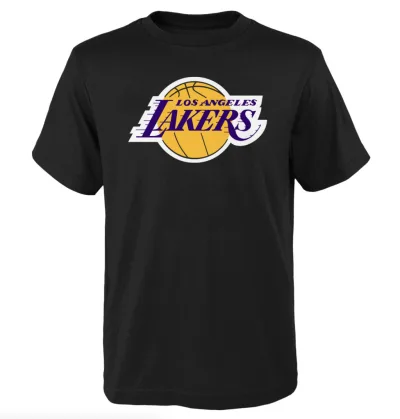 Nike NBA Los Angeles Lakers Primary Logo SS Tee Black M akció