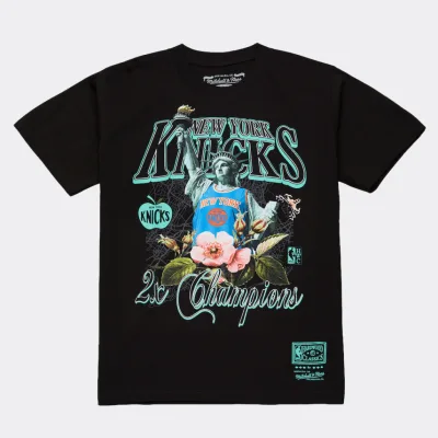 Mitchell & Ness NBA New York Knicks In The City Tee Black akció