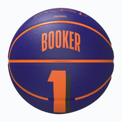 WILSON NBA PLAYER ICON MINI BSKT BOOKER PURPLE 3 akció